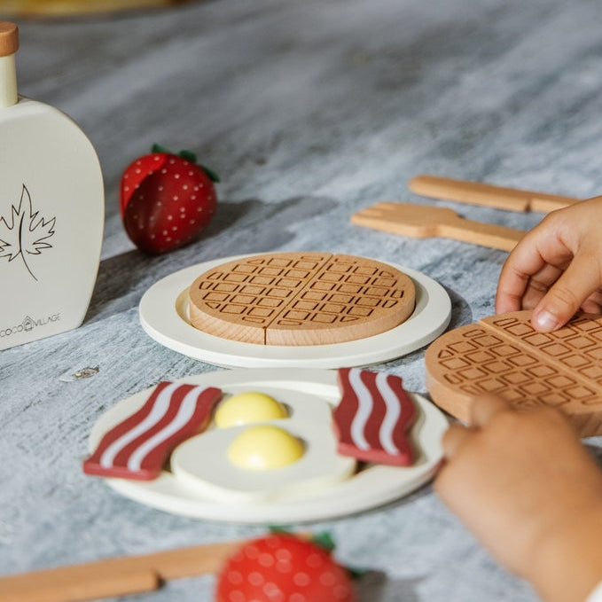 Coco Village - Wooden Brunch Set