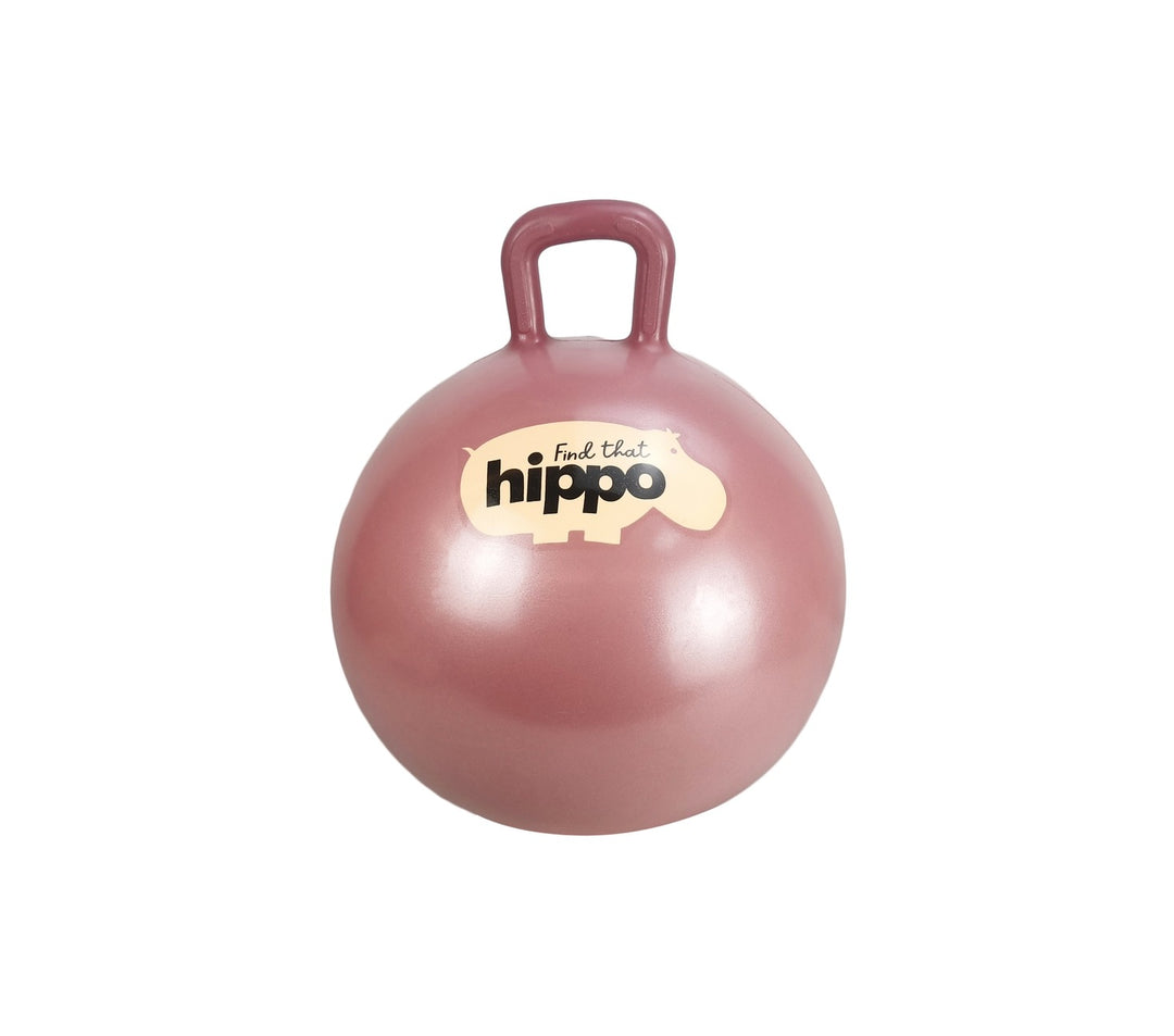 Find That Hippo - Hopping Ball - Turkish Rose