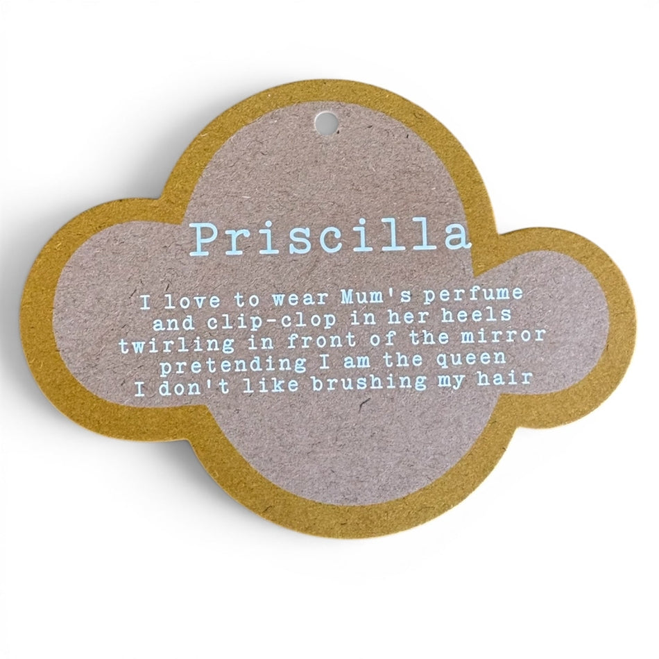 And The Little Dog Laughed - Soft Toy - Priscilla Party Elephant