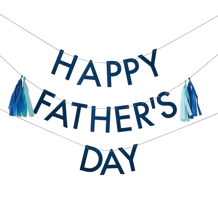 Ginger Ray - Happy Father's Day Bunting with Tassels