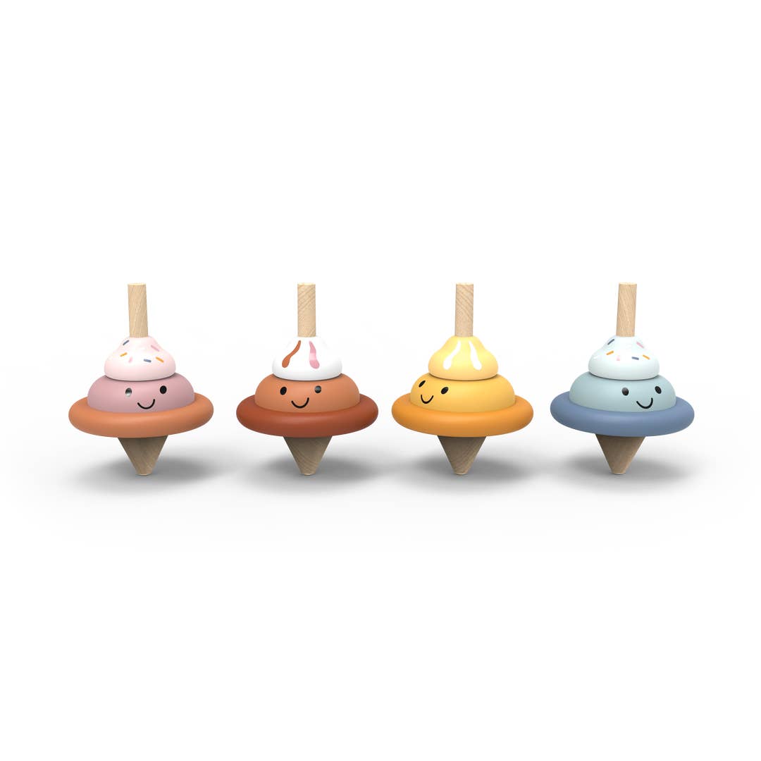 Speedy Monkey – Ice Cream Spinning Top
