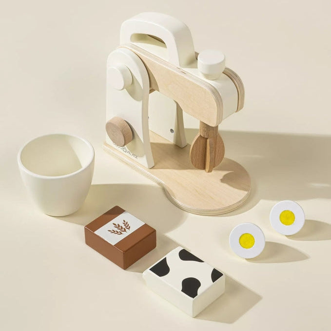 Coco Village - Wooden Stand Mixer and Accessories