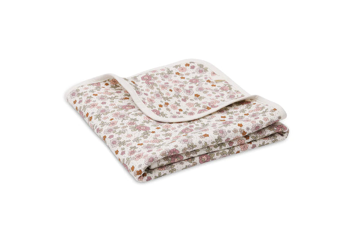Jollein - Cradle Blanket - Jersey - Retro Flowers