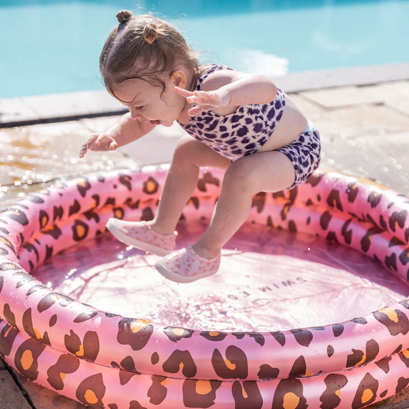 Swim Essentials - Inflatable Swimming Pool - Rose Gold Leopard - 100cm