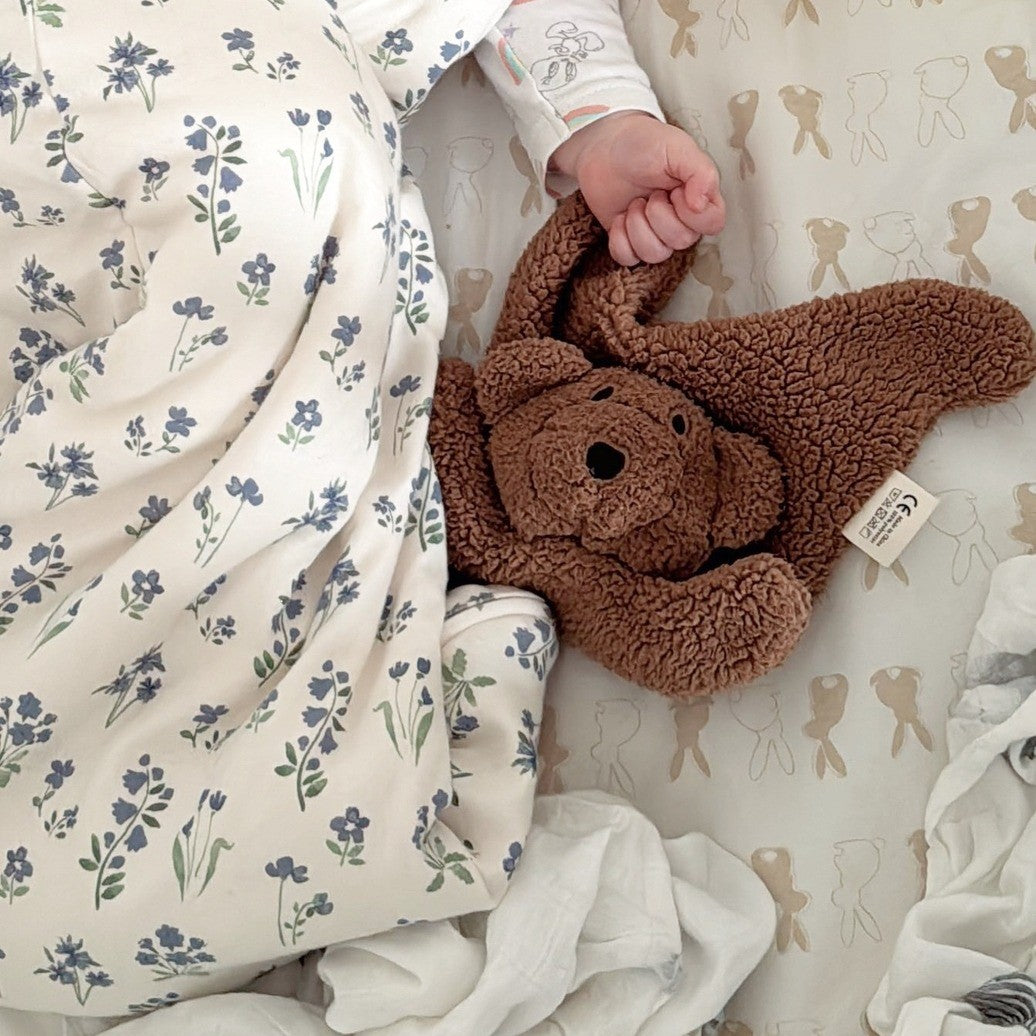 Designs By A Little Bit Of Hope - Snuggle Teddy Bear - Brown Bear - Mabel & Fox
