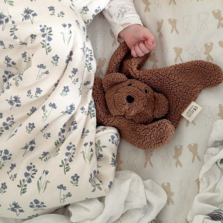 Designs By A Little Bit Of Hope - Snuggle Teddy Bear - Brown Bear - Mabel & Fox