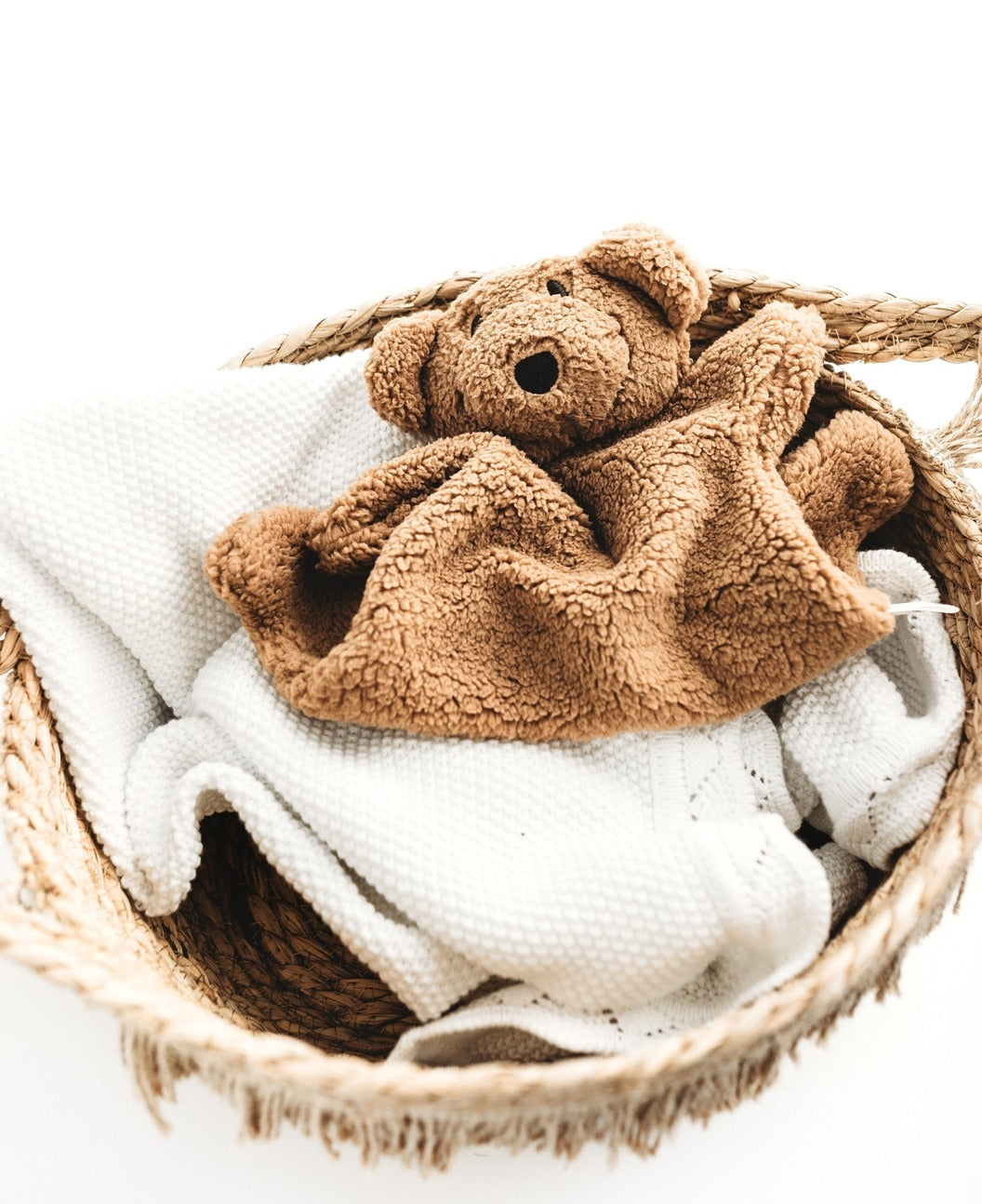 Designs By A Little Bit Of Hope - Snuggle Teddy Bear - Brown Bear - Mabel & Fox