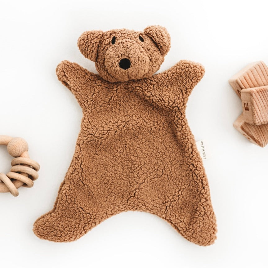 Designs By A Little Bit Of Hope - Snuggle Teddy Bear - Brown Bear - Mabel & Fox
