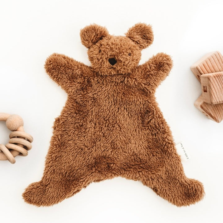 Designs By A Little Bit Of Hope - Snuggle Teddy - Brown Dog - Mabel & Fox