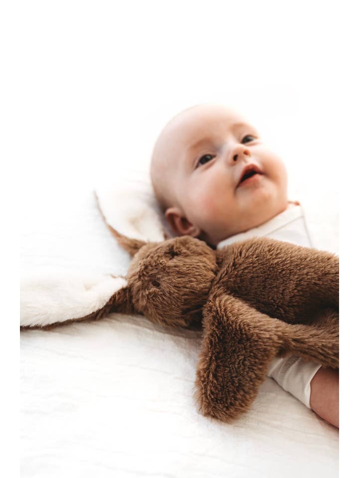 Designs By A Little Bit Of Hope - Snuggle Teddy -  Little Brown Bunny - Mabel & Fox