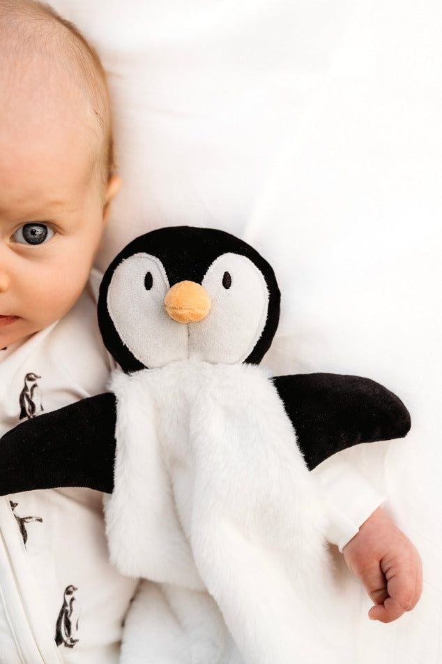 Designs By A Little Bit Of Hope - Snuggle Teddy - Little Penguin - Mabel & Fox