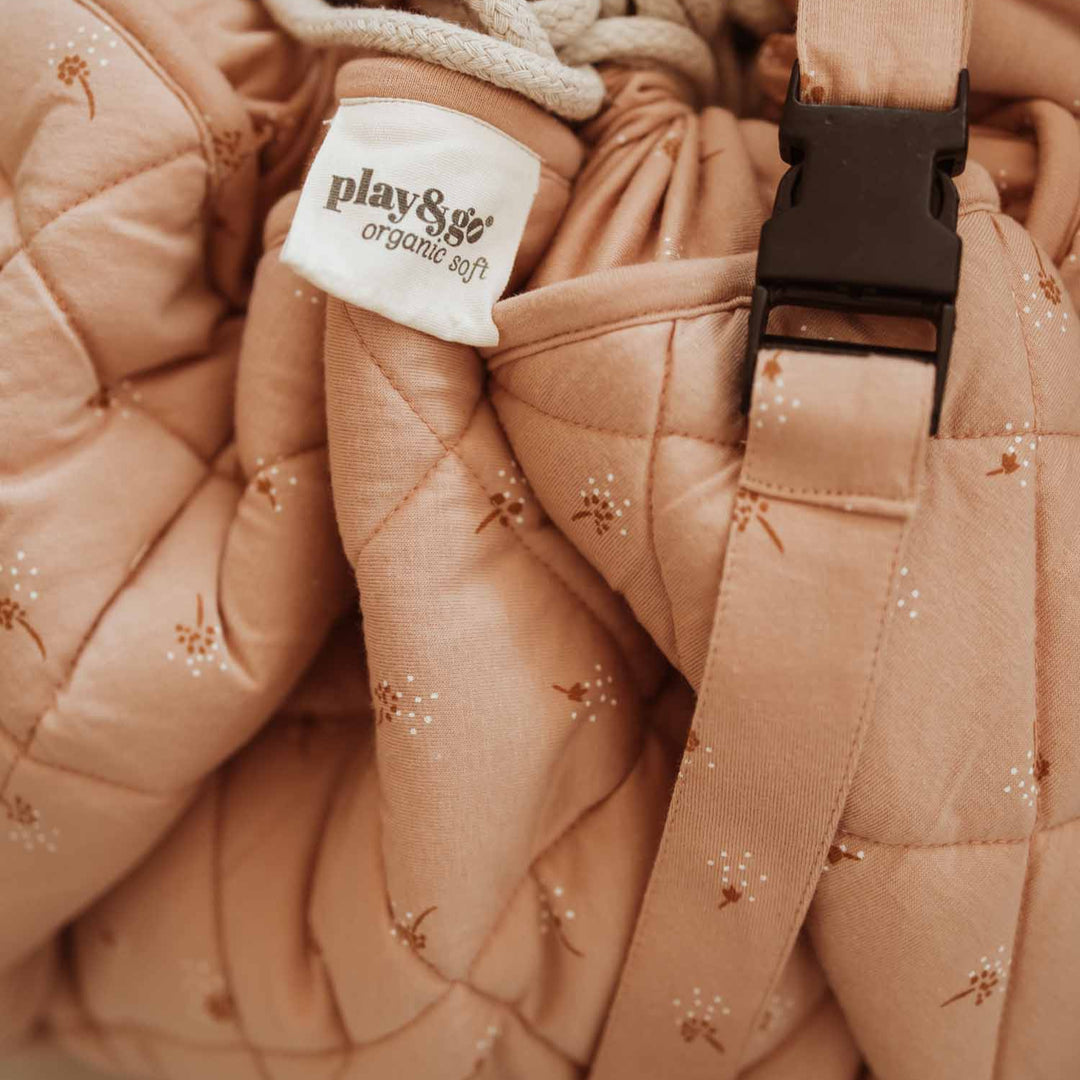 Play & Go - Soft Organic Playmat - Fleuri - Mabel & Fox