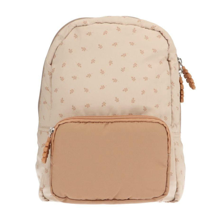 Tutete - Children's Padded Backpack - Leaves Sand