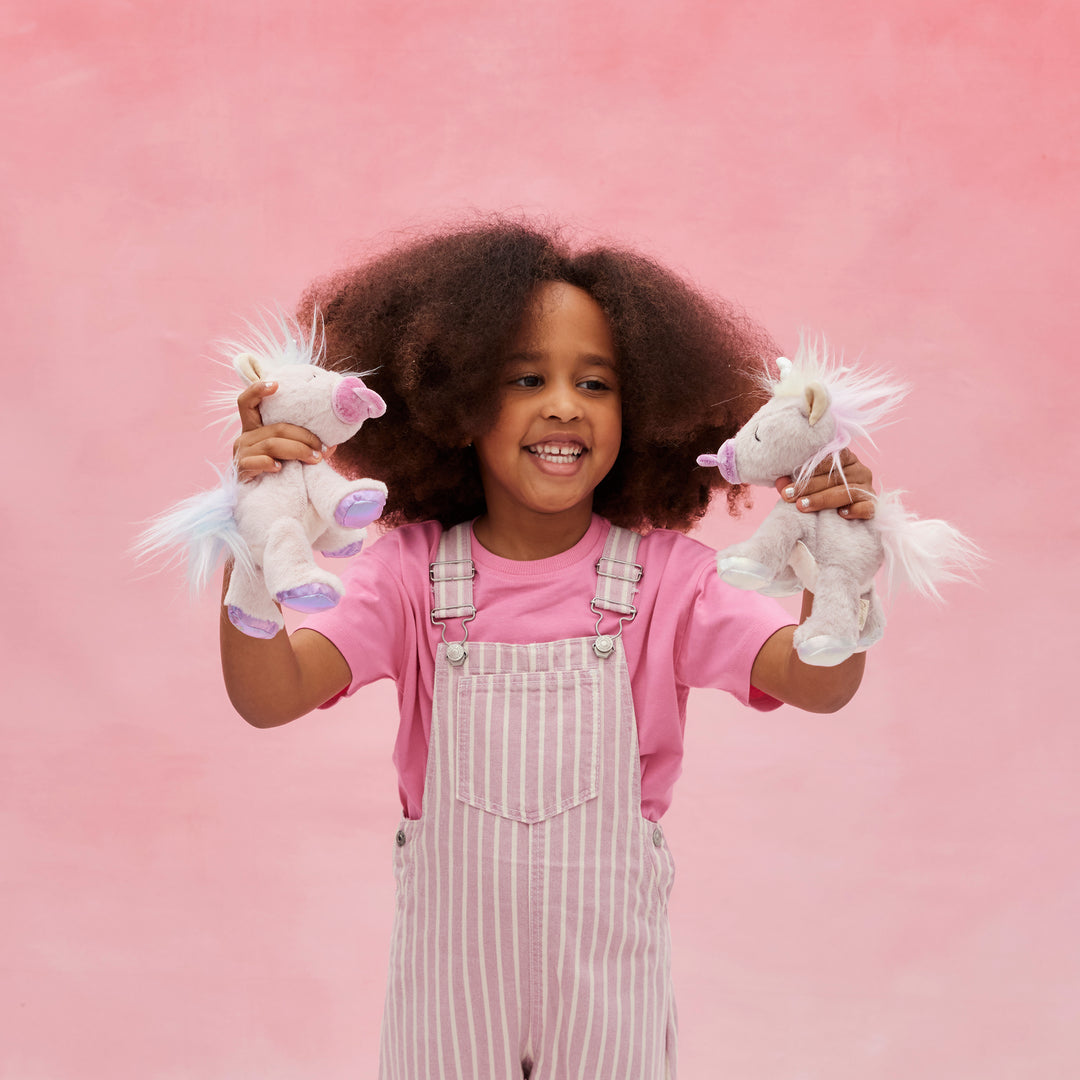 Olli Ella - Binky Baby Unicorn - Glitter - Lilac - Mabel & Fox