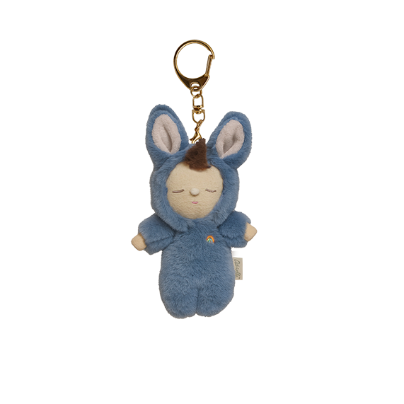 Olli Ella – Cozy Bag Charm – Bunny Twiggy - Mabel & Fox