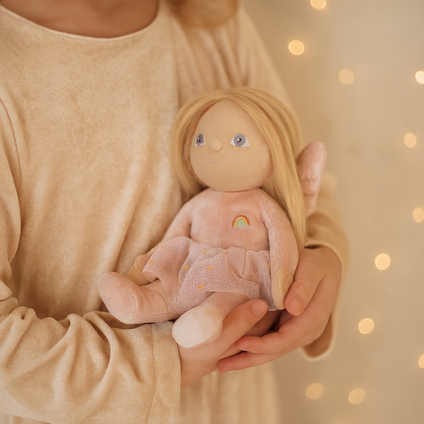 Olli Ella – Dinky Dinkum Doll – Fairy Fiona – Pink - Mabel & Fox