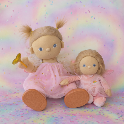 Olli Ella – Dinky Dinkum Doll – Fairy Fiona – Pink - Mabel & Fox