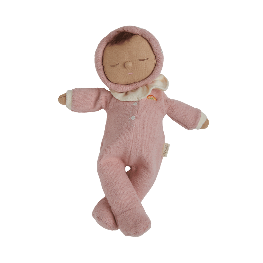 Olli Ella – Dozy Dinkum - Toadstool Pip – Pink - Mabel & Fox