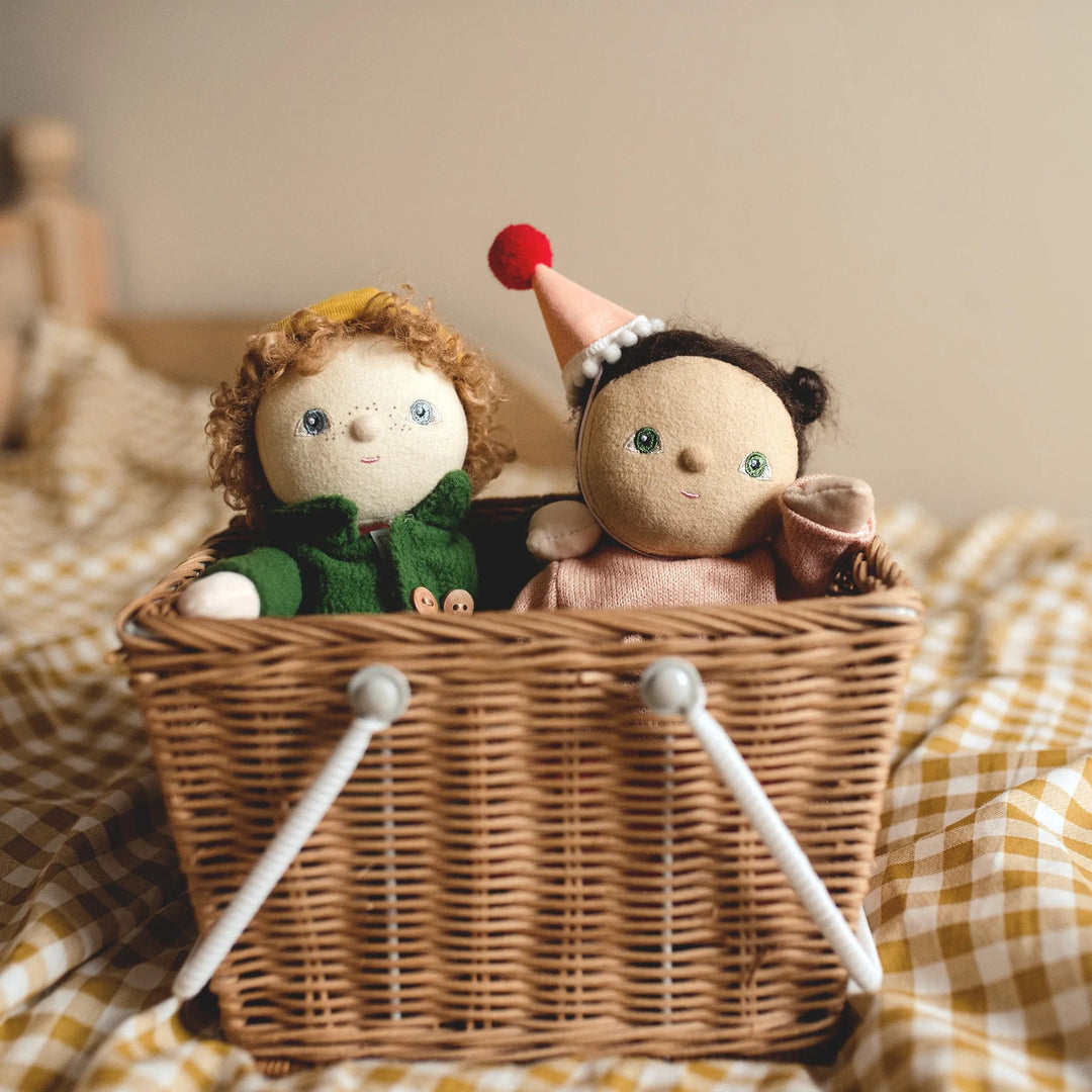 Olli Ella – Dress Me Dinky Sophie Sundae – Red - Mabel & Fox