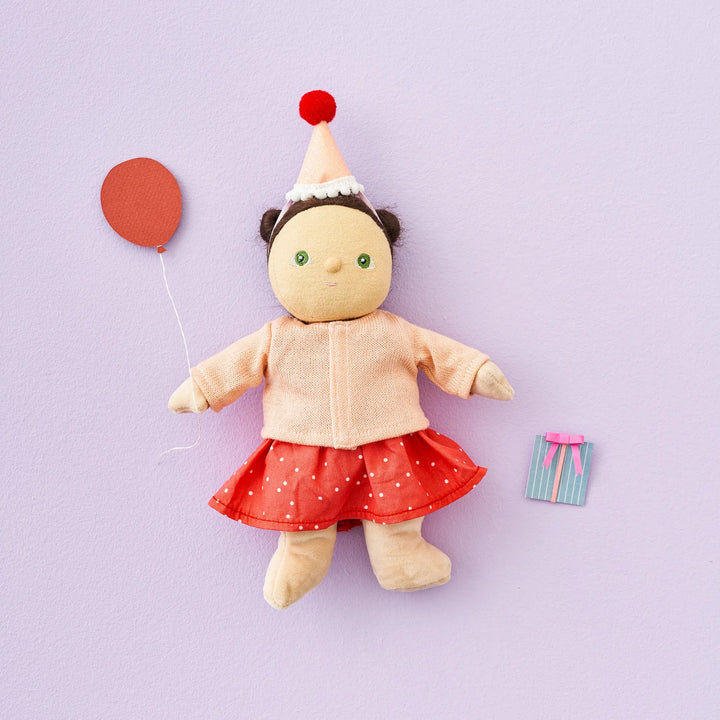 Olli Ella – Dress Me Dinky Sophie Sundae – Red - Mabel & Fox