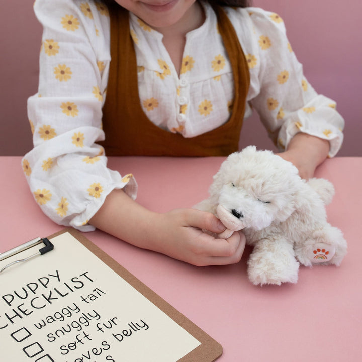 Olli Ella – Binky Puppy – Belle / Cream - Mabel & Fox