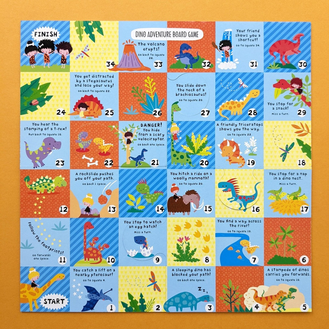 Dinosaur Board Game Set - Mabel & Fox
