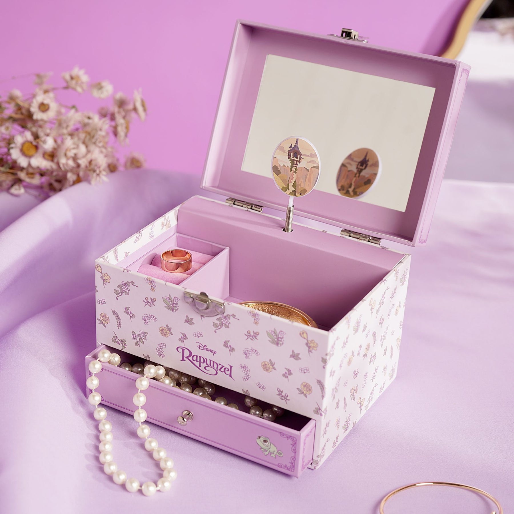 Rapunzel アクセサリートレイ disney-musical-jewellery-box-