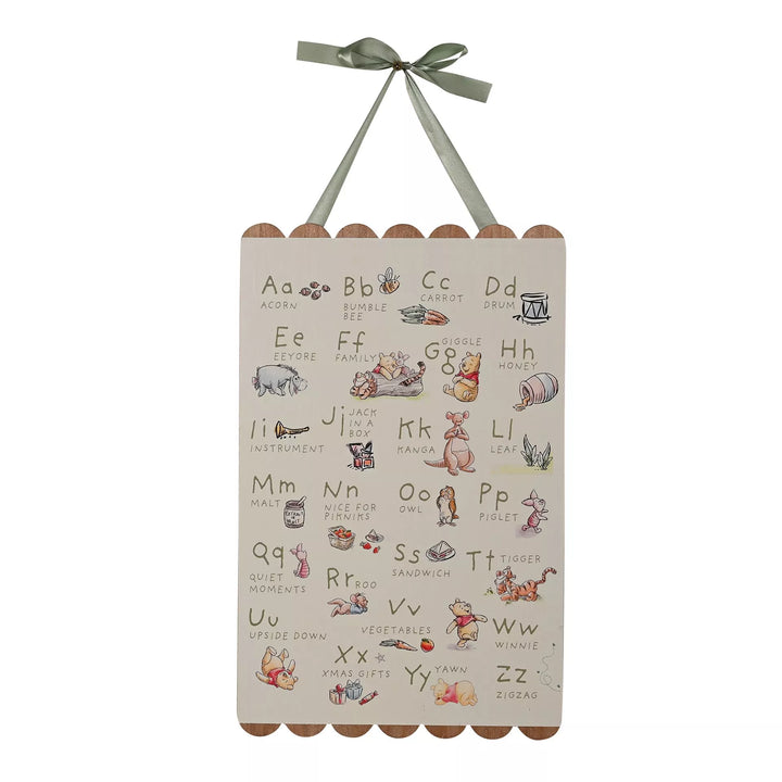 Disney - Winnie the Pooh - Alphabet Plaque - Mabel & Fox