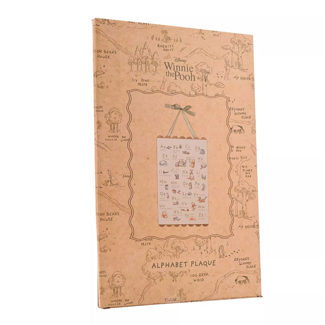 Disney - Winnie the Pooh - Alphabet Plaque - Mabel & Fox