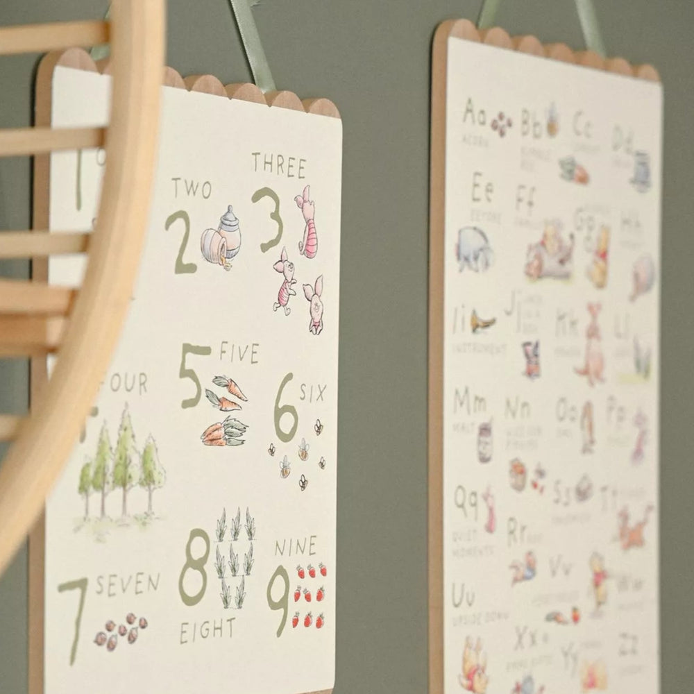 Disney - Winnie the Pooh - Counting Plaque - Mabel & Fox