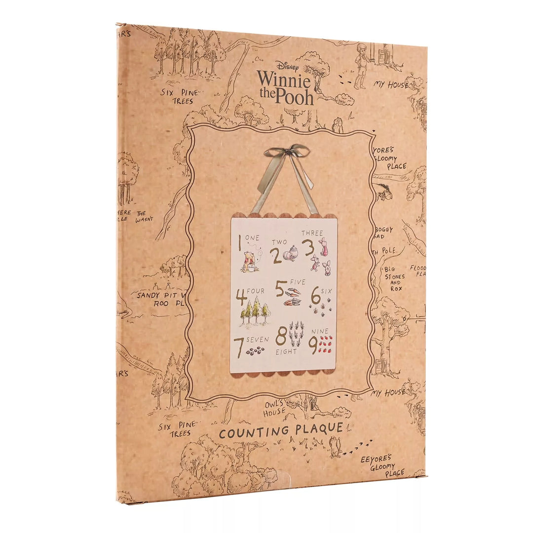 Disney - Winnie the Pooh - Counting Plaque - Mabel & Fox