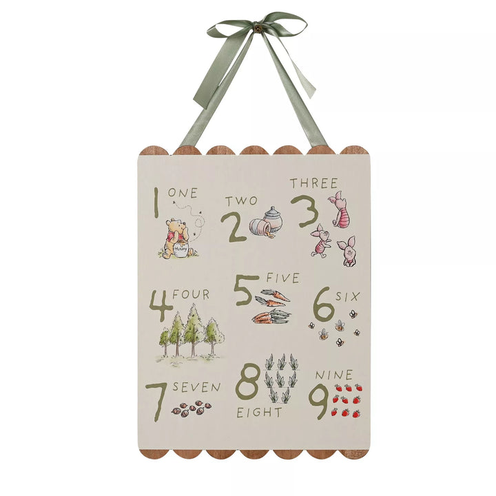 Disney - Winnie the Pooh - Counting Plaque - Mabel & Fox