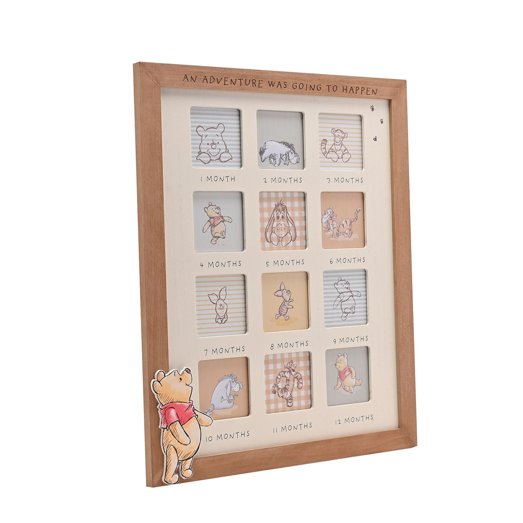 Disney - Winnie the Pooh - First Year Photo Frame - Mabel & Fox