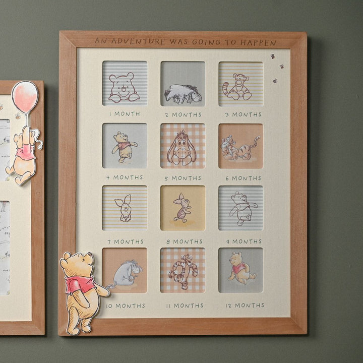 Disney - Winnie the Pooh - First Year Photo Frame - Mabel & Fox