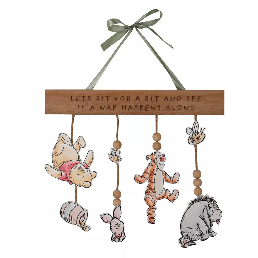 Disney - Winnie the Pooh - Hanging Plaque - Mabel & Fox