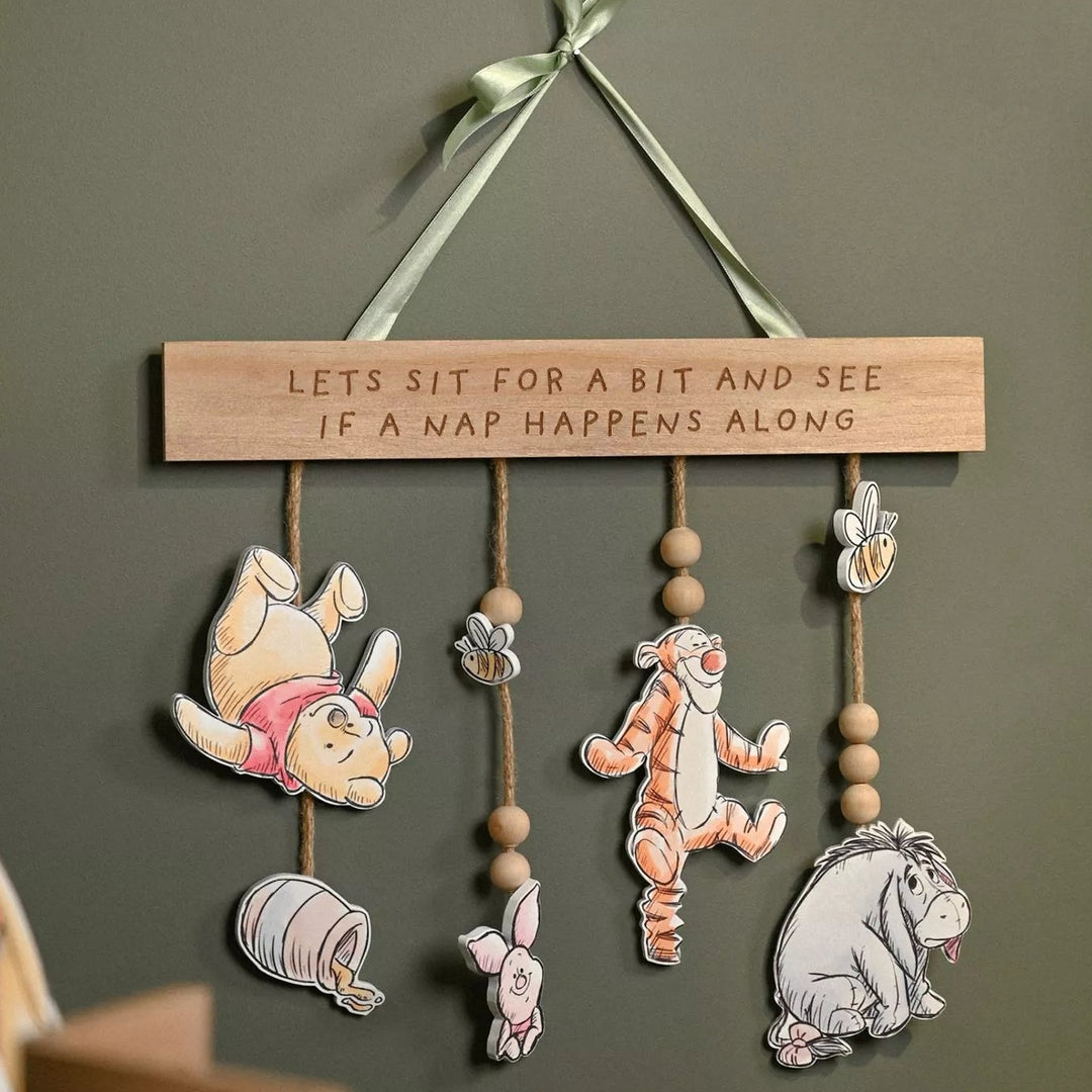 Disney - Winnie the Pooh - Hanging Plaque - Mabel & Fox