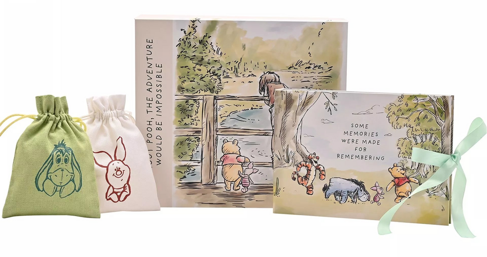 Disney - Winnie the Pooh - Keepsake Box with Photo Album & Bags - Mabel & Fox