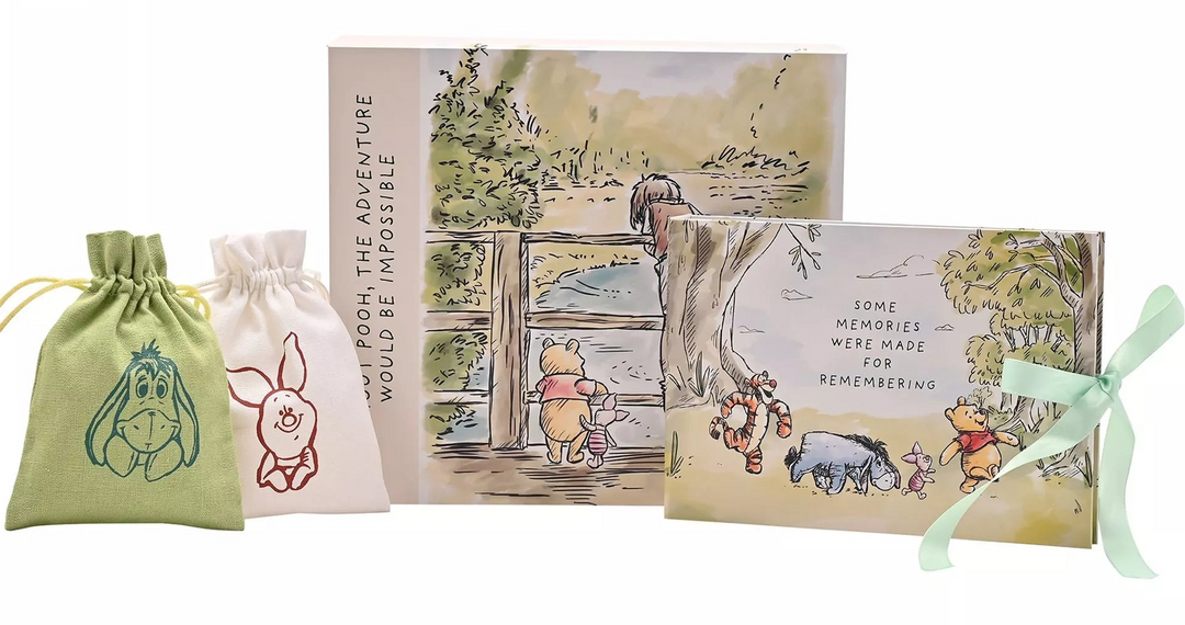Disney - Winnie the Pooh - Keepsake Box with Photo Album & Bags - Mabel & Fox