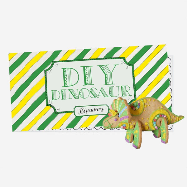 Biscuiteers - DIY 3D Dinosaur Letterbox Kit