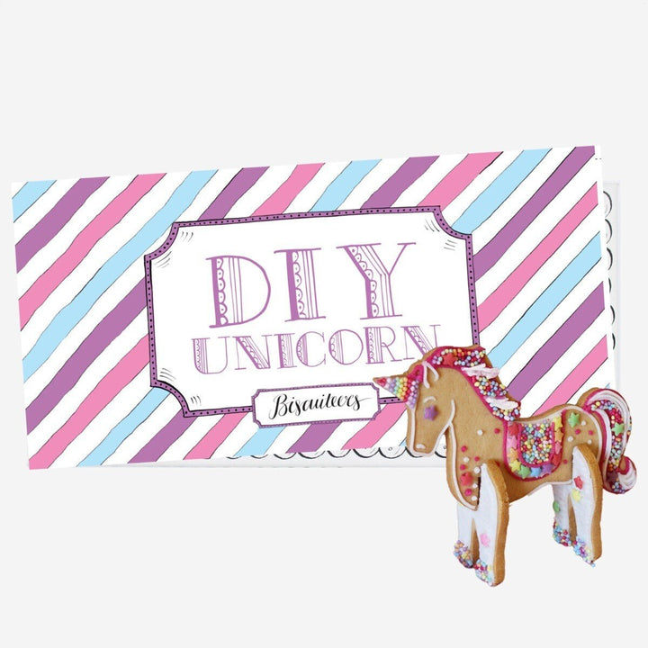 Biscuiteers - DIY 3D Unicorn Letterbox Kit
