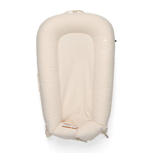 Dockatot - Deluxe+ Dock - Sand Chambray - Mabel & Fox