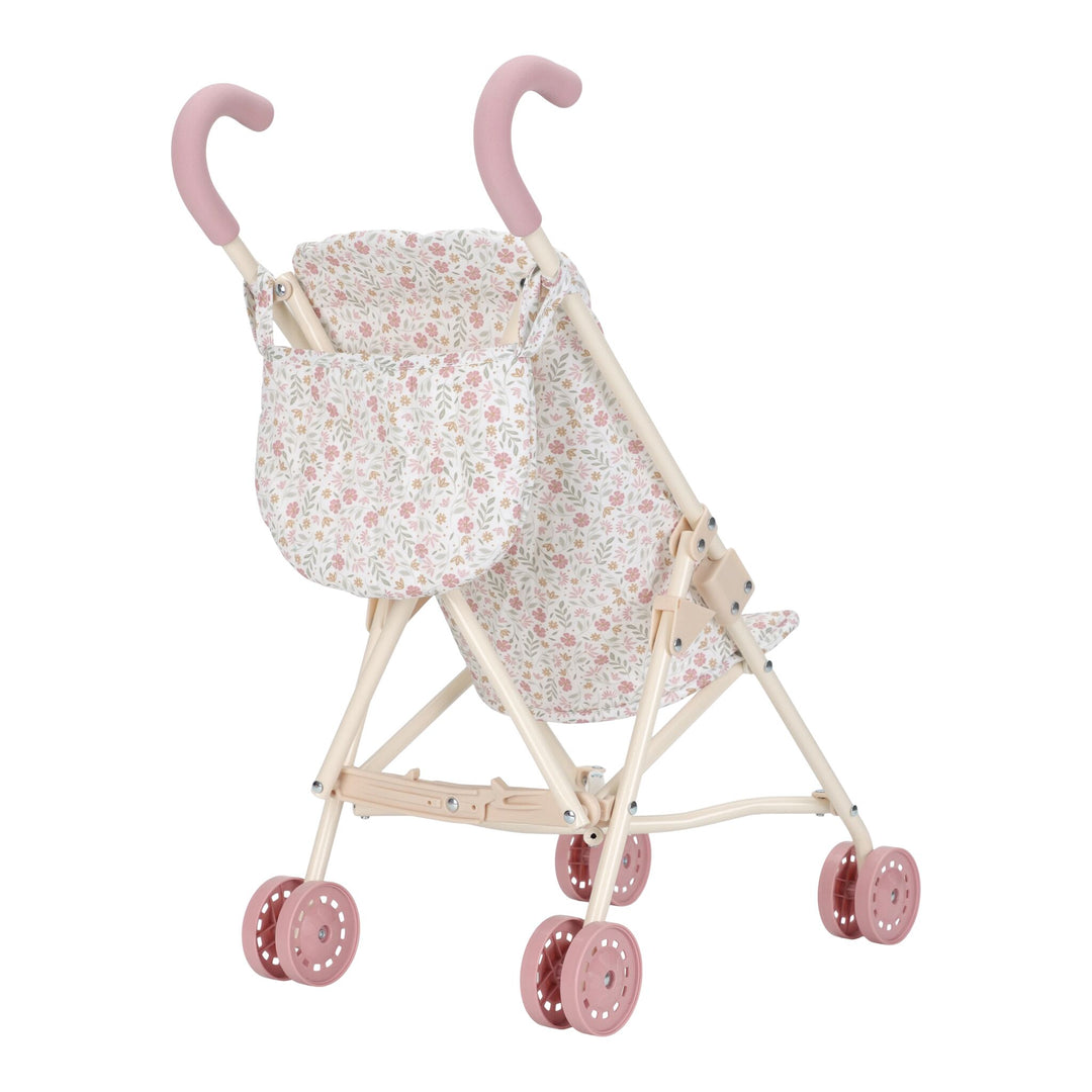 Little Dutch - Metal Doll Stroller - White