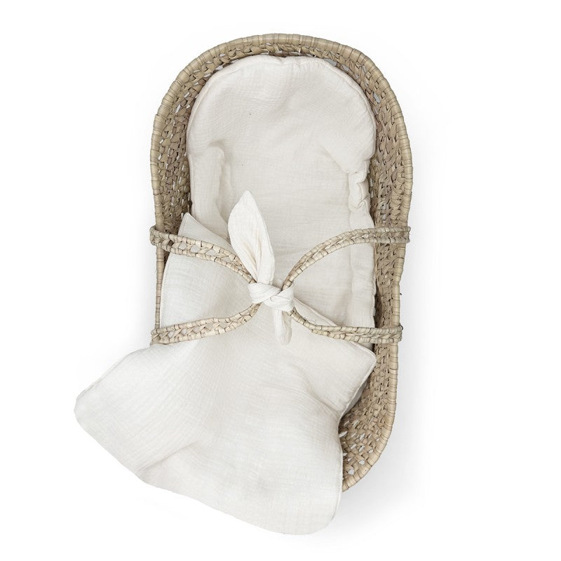 Babyshower – Dolly Basket Bedding – Ivory Powder - Mabel & Fox