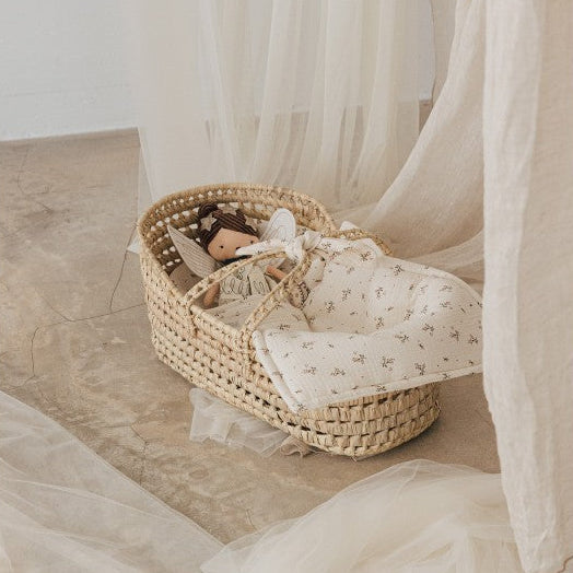 Babyshower – Dolly Basket Dress – Roseberry - Mabel & Fox