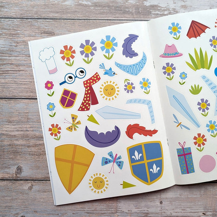 Dress Me Up Colouring & Activity Book - Knights & Dragons - Mabel & Fox