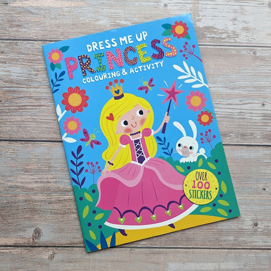 Dress Me Up Colouring & Activity Book - Princess - Mabel & Fox