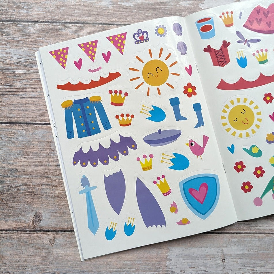 Dress Me Up Colouring & Activity Book - Princess - Mabel & Fox