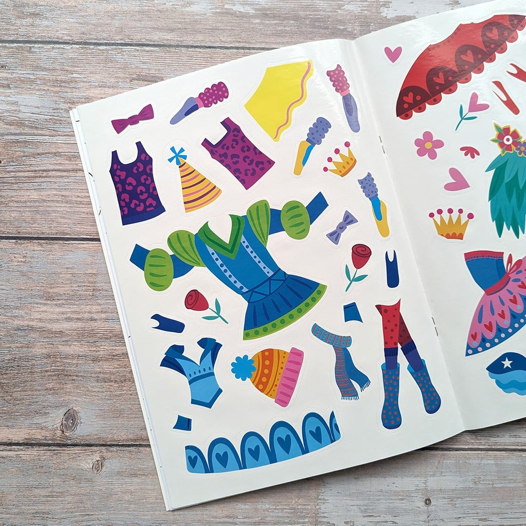 Dress Me Up Colouring and Activity Book - Ballet - Mabel & Fox
