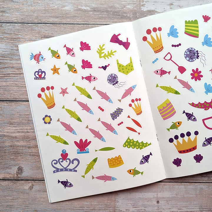 Dress Me Up Colouring and Activity Book - Mermaids - Mabel & Fox