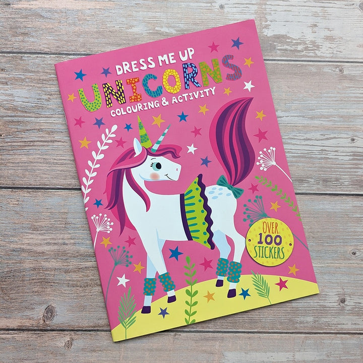 Dress Me Up Colouring and Activity Book - Unicorns - Mabel & Fox
